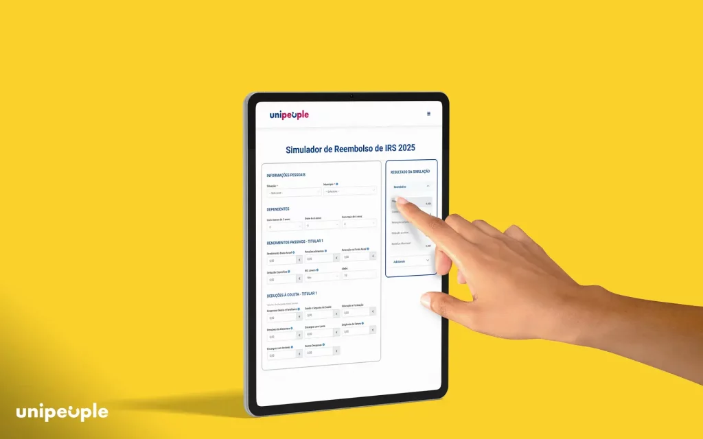 unipeople-solucoes-financeiras-novo-simulador-reembolso-irs-2025